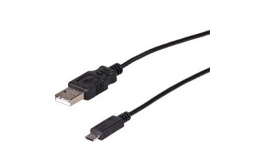 Kabel USB 2.0 Akyga AK-USB-01 USB A(M) - micro USB B(M) 1,8m czarny