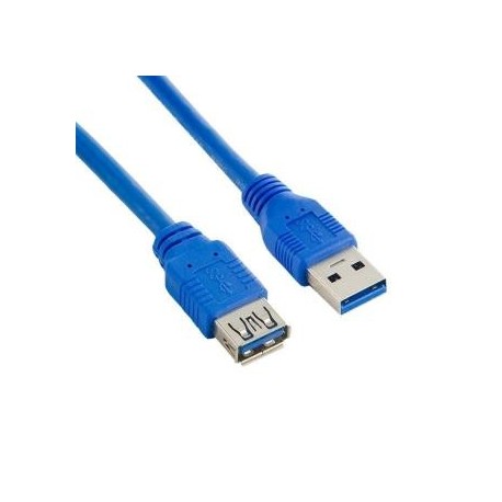 Przedłużacz USB 3.0 Akyga AK-USB-10 USB A(M) - A(F) 1,8m niebieski