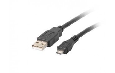 Kabel USB 2.0 Lanberg micro AM-MBM5P 1m czarny