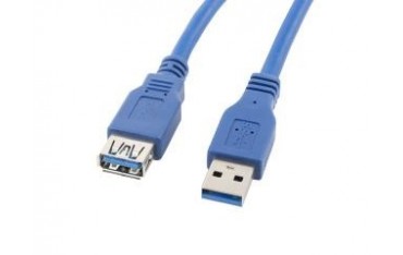 Przedłużacz USB 3.0 Lanberg AM-AF 3m niebieski