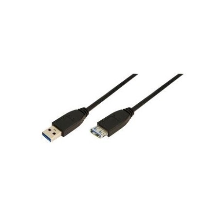 Kabel przedłużacz USB 3.0 LogiLink CU0041 A/A 1m