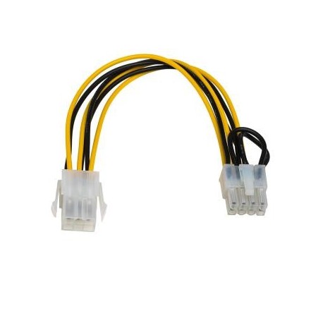 Kabel adapter Akyga AK-CA-07 PCI Express 6-pin (F) / 8-pin (M) 0,2m