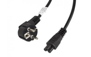 Kabel zasilający Lanberg CEE 7/7 - IEC 320 C5 notebook (miki) 3m VDE czarny
