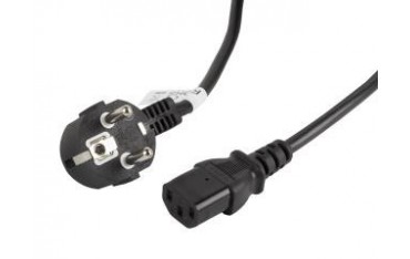 Kabel zasilający Lanberg CEE 7/7 - IEC 320 C13 3m VDE czarny