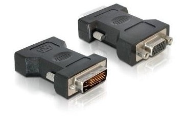 Adapter Delock DVI-I(M)(24+5) Dual link- VGA(15F)