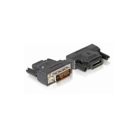Adapter Delock HDMI(F) - DVI-D(M) black