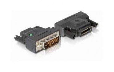 Adapter Delock HDMI(F) - DVI-D(M) black