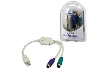 Adapter USB LogiLink AU0004A USB 2x PS/2