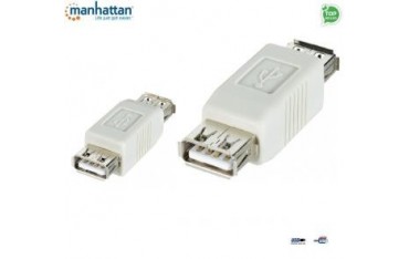 Adapter Manhattan USB-A/A Hi-Speed USB 2.0 A-A F/F IADAP