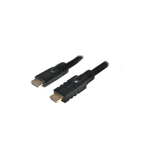 Kabel aktywny HDMI LogiLink CHA0015 High Speed czarny 15m