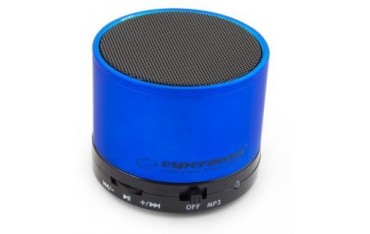 Głośnik Bluetooth Esperanza Ritmo Niebieski EP115B