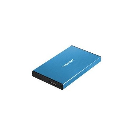 Obudowa na dysk Natec Rhino Go USB 3.0 2.5" SATA niebieska