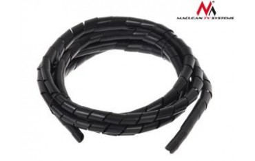 Osłona maskująca na kable Maclean MCTV-686 B (14.6*16mm) 3m czarna spirala