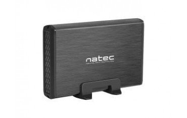 Obudowa na dysk Natec RHINO USB 3.0 HDD/SSD 3.5" ALU Black Slim