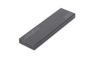 Obudowa Digitus USB Typ C na dysk SSD M2 (NGFF) SATA III, 80/60/42/30mm, aluminiowa