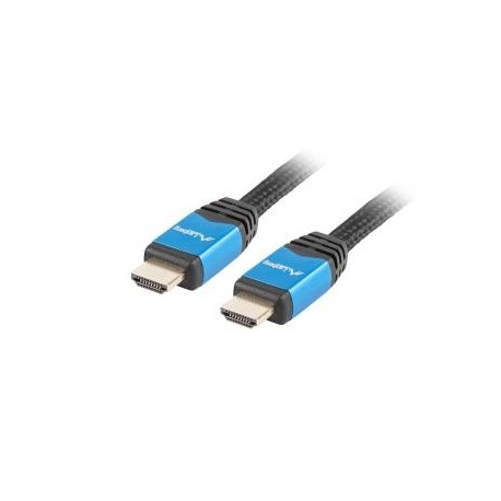 Kabel Premium HDMI Lanberg M/M v2.0 1m czarny