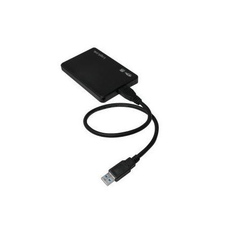 Obudowa na dysk LogiLink UA0256 2,5" SATA, USB3.0, 6.35 cm, czarna