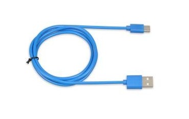 Kabel USB iBOX IKUMTCB TYP-C, 1m, 3A Niebieski