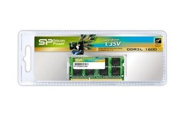 Pamięć DDR3 Silicon Power SODIMM 8GB/1600MHz (512*8) Low 1,35V