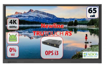 Monitor interaktywny 65 cali 4K Newline TruTouch TT-6518RS