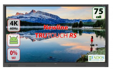 Monitor interaktywny 75 cali 4K Newline TruTouch TT-7518RS