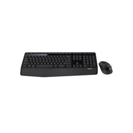 Zestaw bezprzewodowy klawiatura + mysz Logitech Wireless Combo MK345 czarny