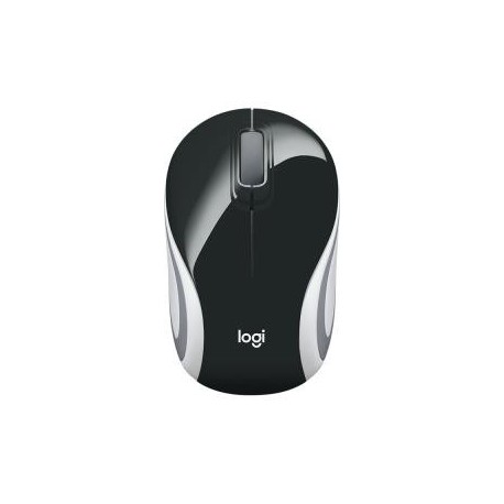 Mysz bezprzewodowa Logitech Mini Mouse M187 optyczna czarno-biała
