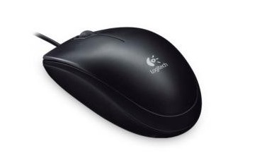Mysz przewodowa Logitech B100 OEM optyczna czarna