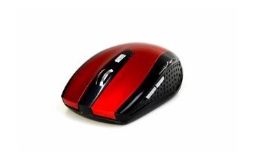 Mysz bezprzewodowa Media-Tech RATON PRO MT1113R optyczna czarno-czerwona