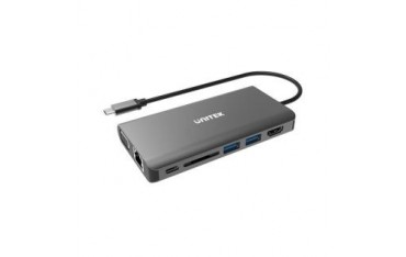 Hub USB Unitek D1019A 8w1 USB 3.1 TYP-C z Power Delivery