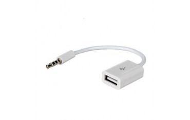 Kabel adapter Akyga AK-AD-24 USB 2.0 A(F) - mini Jack(M)