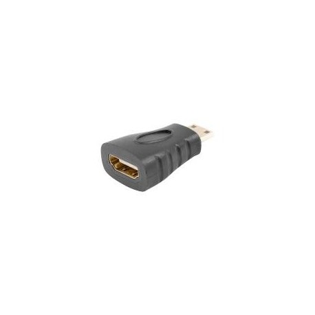 Adapter Lanberg AD-0037-BK HDMI(F) - mini HDMI(M) czarny