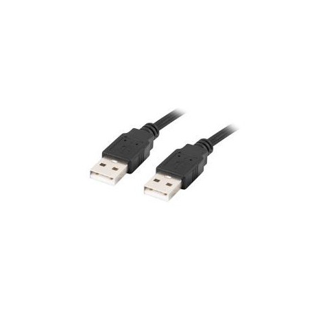 Kabel USB 2.0 Lanberg AM-AM 1m czarny