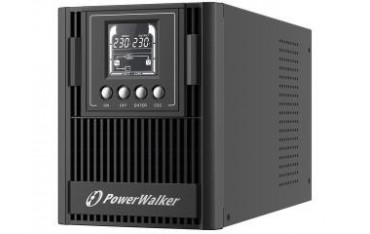 Zasilacz awaryjny UPS Power Walker On-Line 1000VA AT 3x FR Out, USB/RS-232, LCD, Tower, EPO