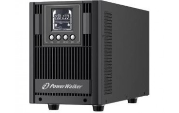 Zasilacz awaryjny UPS Power Walker On-Line 2000VA AT 4x FR Out, USB/RS-232, LCD, Tower, EPO