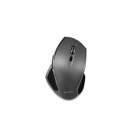 Mysz bezprzewodowa Verbatim Deluxe 1600 DPI czarno-szara