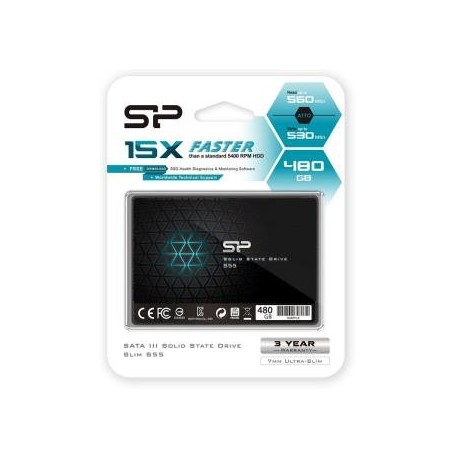 Dysk SSD Silicon Power S55 480GB 2.5" SATA3 (560/530) 7mm