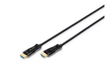 Kabel HDMI Digitus Hybrydowy Premium HighSpeed z Ethernetem 4K 60Hz UHD Typ HDMI A/A M/M czarny 10m