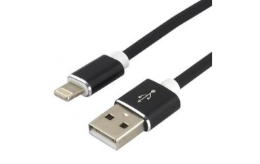 Kabel USB - Lightning everActive CBS-1.5IB 1,m czarny