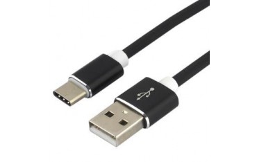 Kabel USB-C everActive CBS-1CB 1m czarny