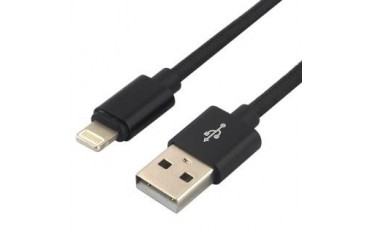 Kabel USB - Lightning everActive CBB-0.3IB 0,3m czarny
