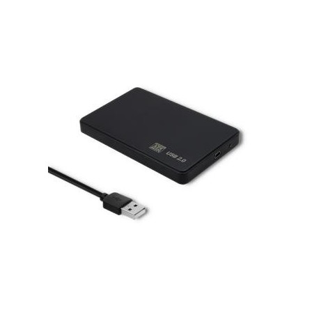 Obudowa Qoltec na dysk HDD/SSD 2.5" SATA3 | USB 2.0 | Czarna