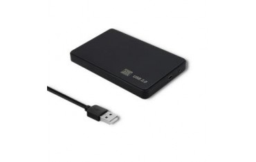 Obudowa Qoltec na dysk HDD/SSD 2.5" SATA3 | USB 2.0 | Czarna