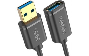 Przedłużacz USB Unitek C4030GBK 3.1 Gen 1, AM-AF, 3m