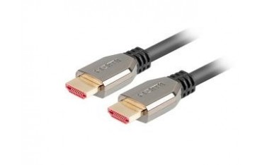 Kabel HDMI Lanberg M/M v2.1 1,8m 8K 60Hz czarny