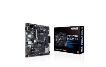 Płyta Asus PRIME B450M-K II/AMD B450/SATA3/M.2/USB3.1/PCIe3.0/AM4/mATX