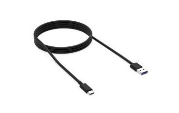 Kabel USB Krux KRX0054 USB-A USB-C czarny 1,2m