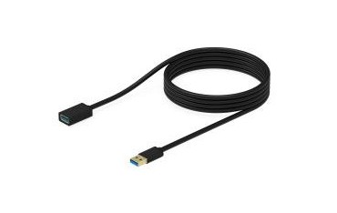 Kabel USB Krux KRX0053 USB-A USB-A czarny 1,5m