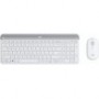Zestaw bezprzewodowy klawiatura + mysz Logitech MK470 Slim Combo biały