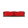Pamięć DDR4 GOODRAM IRDM X 8GB 3200MHz CL16-20-20 IRDM X 1024x8 Red
